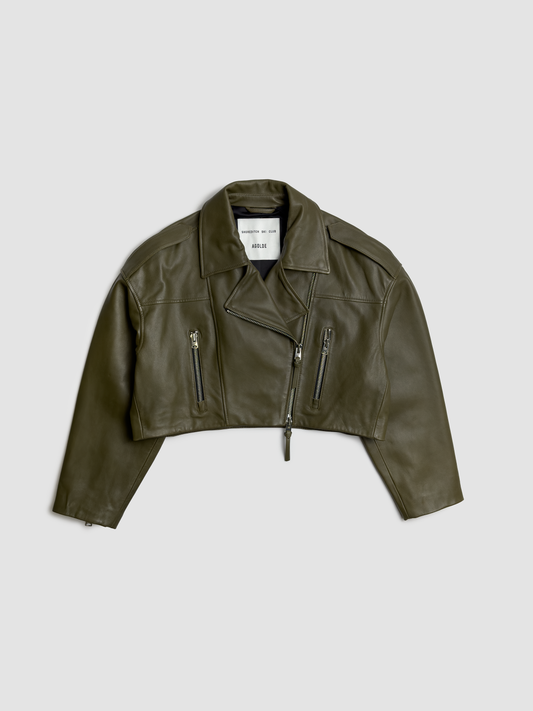 Biker Jacket Remi CRPD Grass