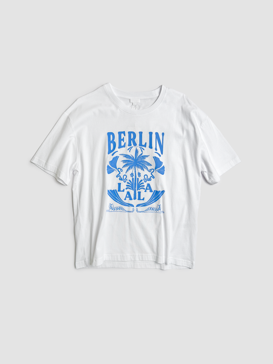 T-shirt Celia Lala Palm White