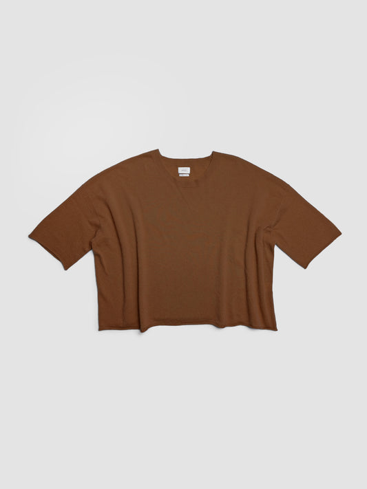 Seville Tabacco Cashmere T-Shirt