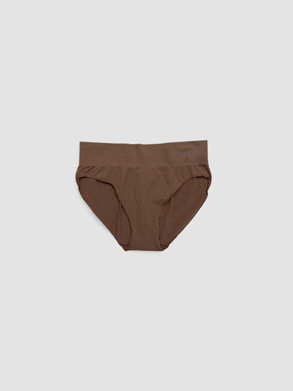 Briefs Smooth High-Leg Walnut