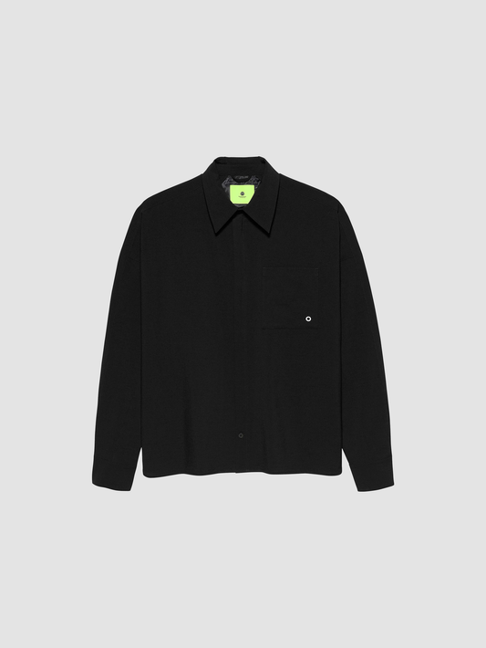 Shirt Zip-up Black