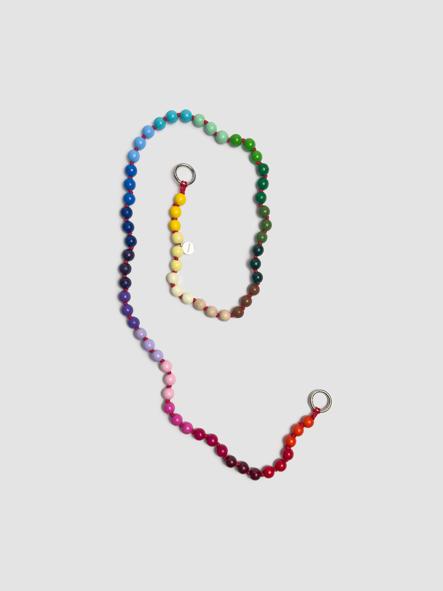 Bead Chain Long Rainbow