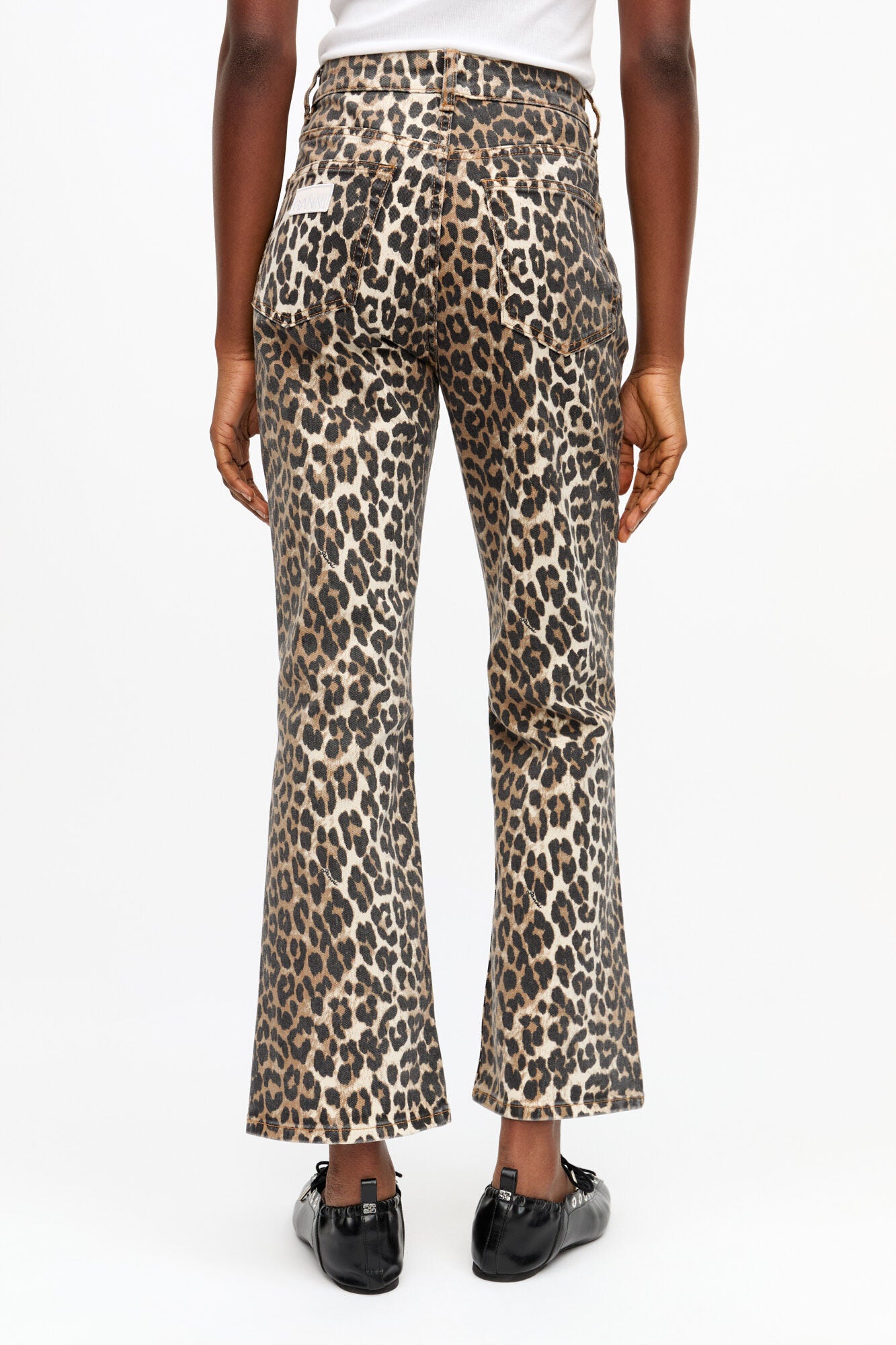 Jeans Betzy Cropped Leopard