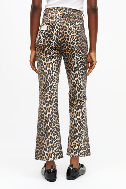 Jeans Betzy Cropped Leopard