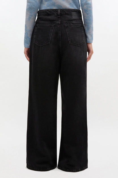 Jeans Soft Baggy Washed Black