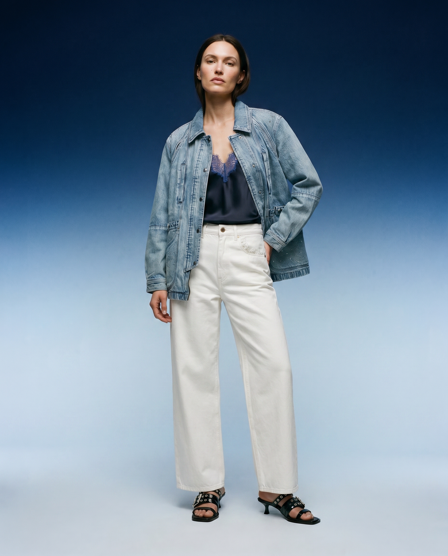 Top Pip Dark Blue