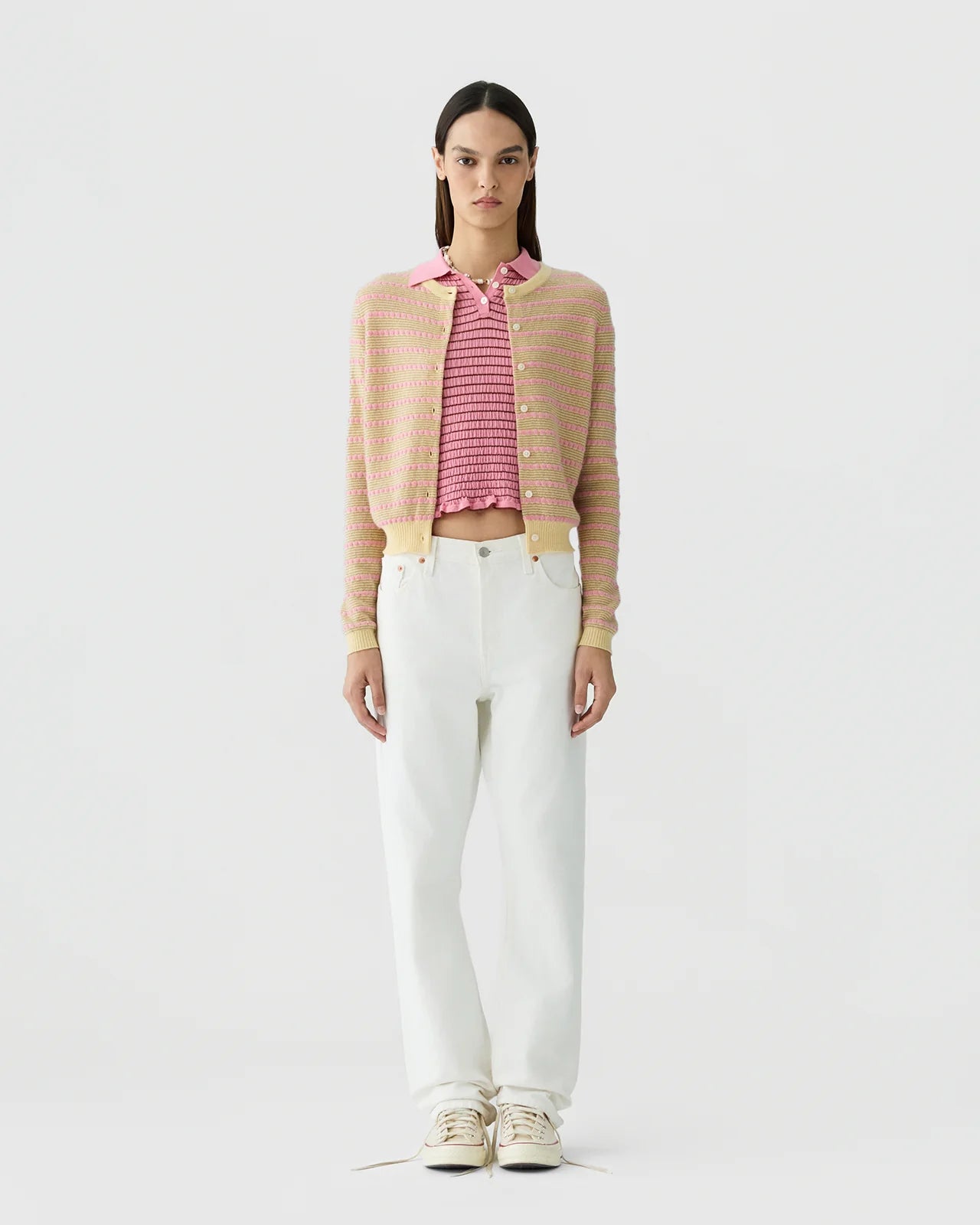 Cardigan Jane Stripe Butter