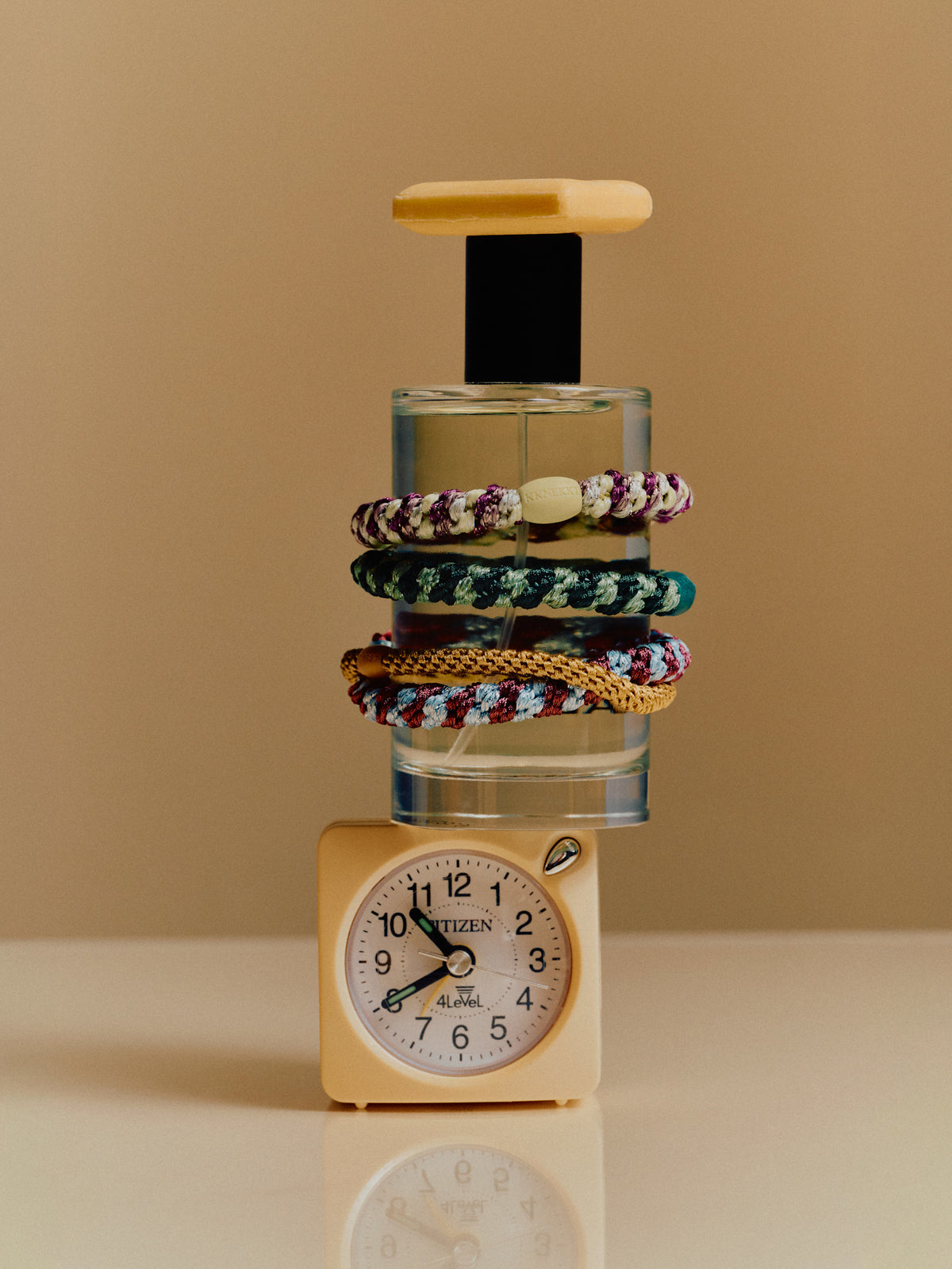 Hair Tie Mix Grape & Yellow