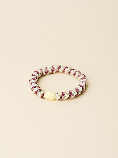 Hair Tie Mix Grape & Yellow