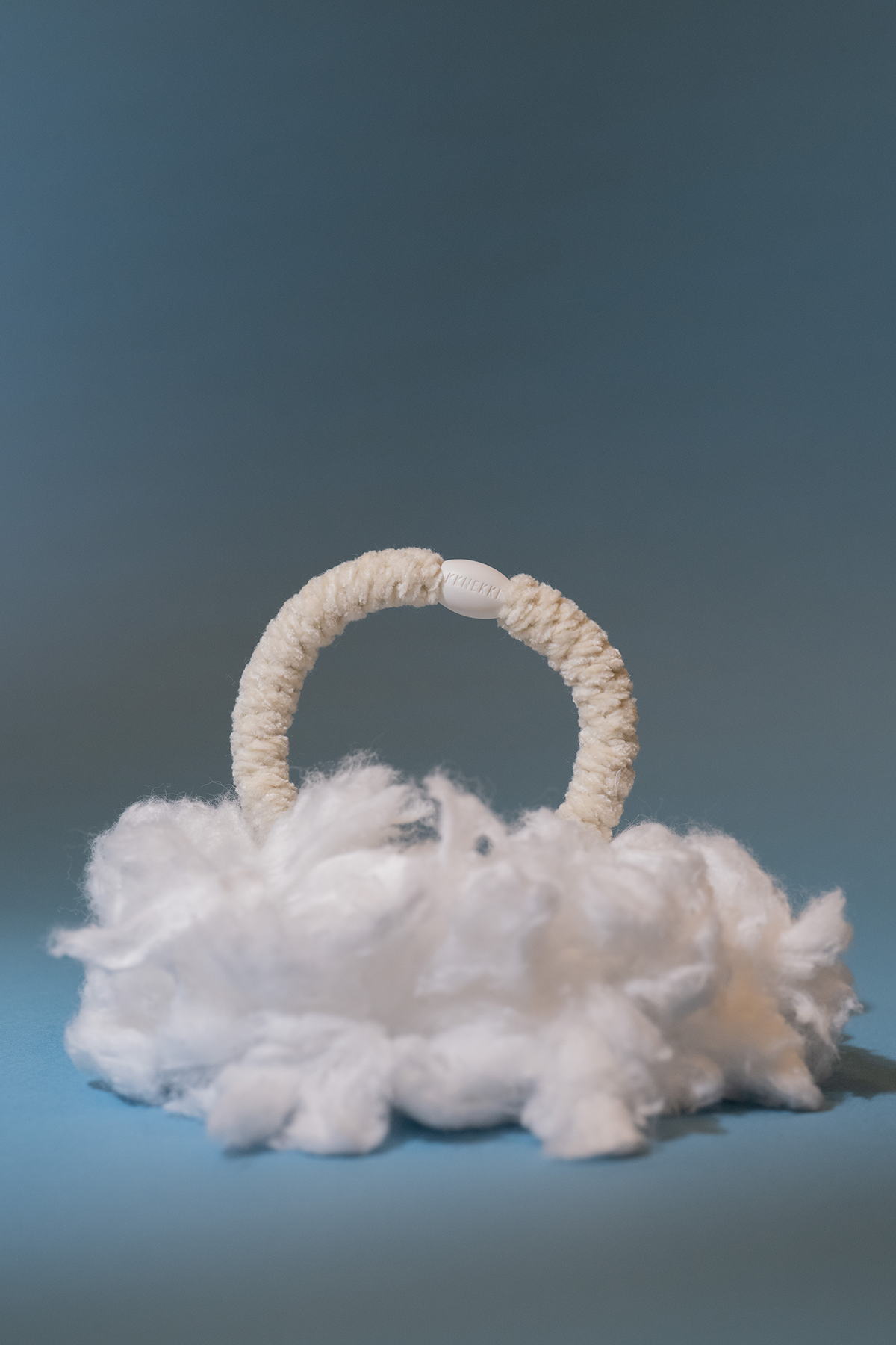 Hair Tie Velvet Ivory