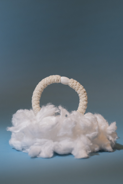 Hair Tie Velvet Ivory