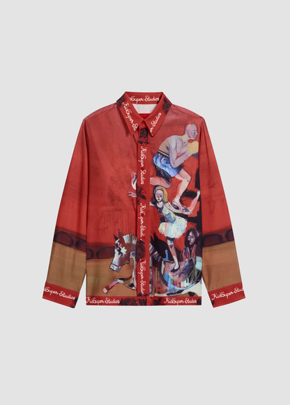 Shirt Balance Act Button