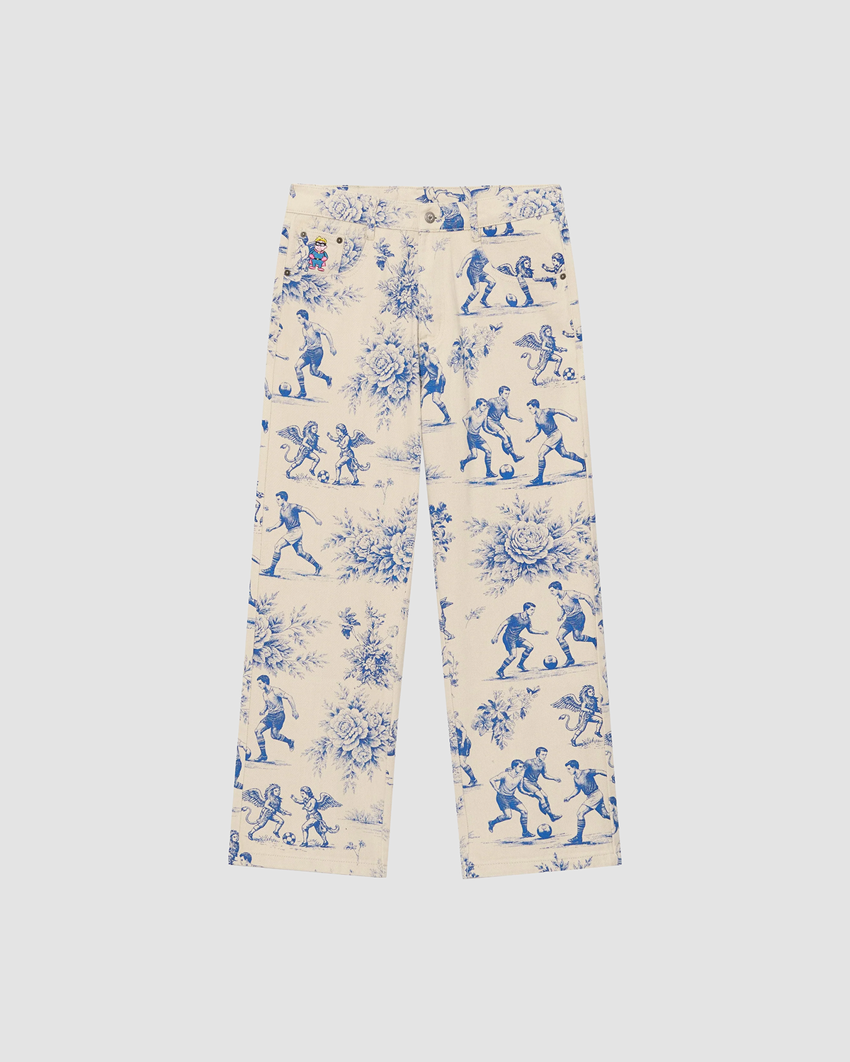 Pants Toile de Jouy Cream