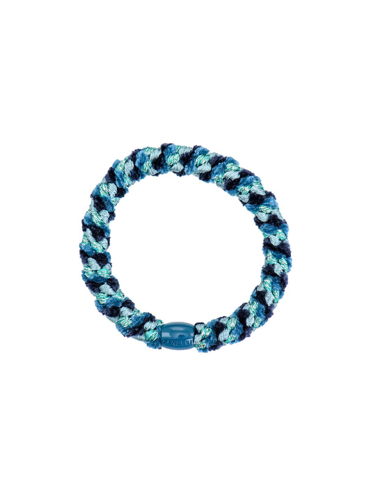 Hair Tie Mix Navy Turskish Glitter