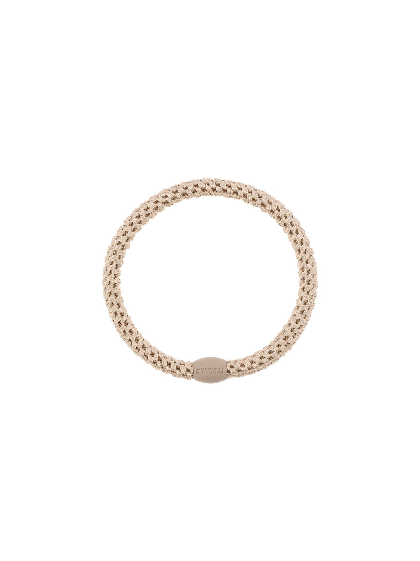 Hair Tie Slim Light Beige