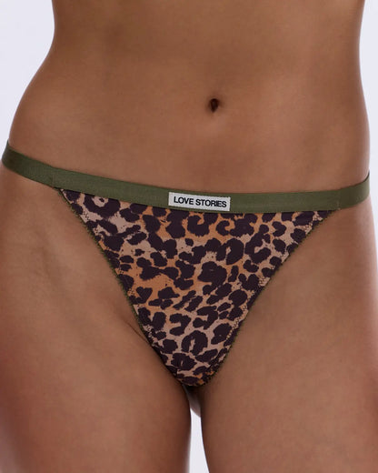Thong Roomservice Leopard
