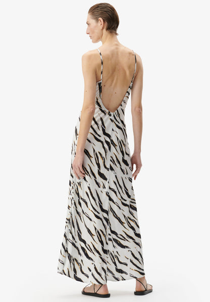 Dress Dona Zebra Wave