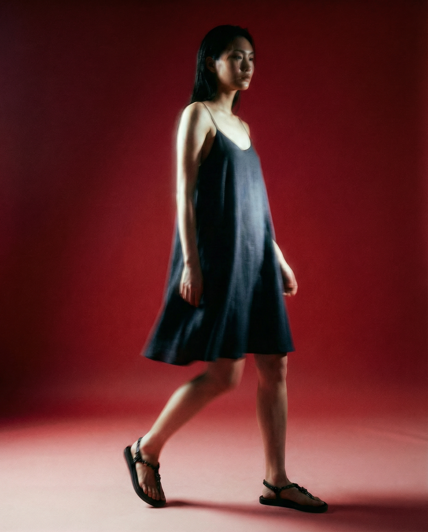 Dress Yara Linen Navy
