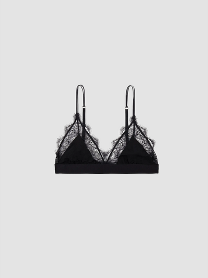 Bralette Love Lace Black