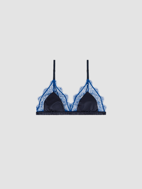 Bralette Love Lace Blue