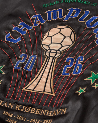 Bomber Champions Satin Brown