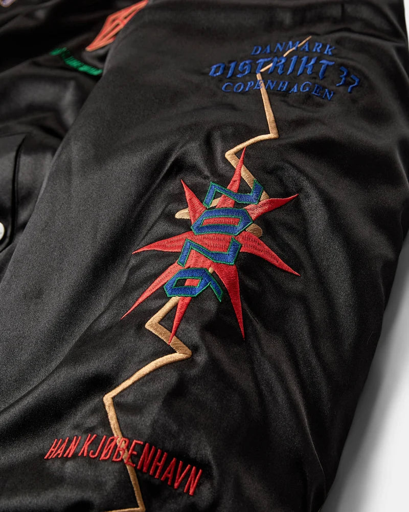 Bomber Champions Satin Brown