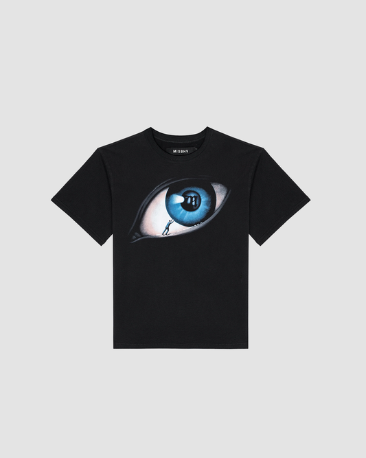 T-shirt Eye Print Black