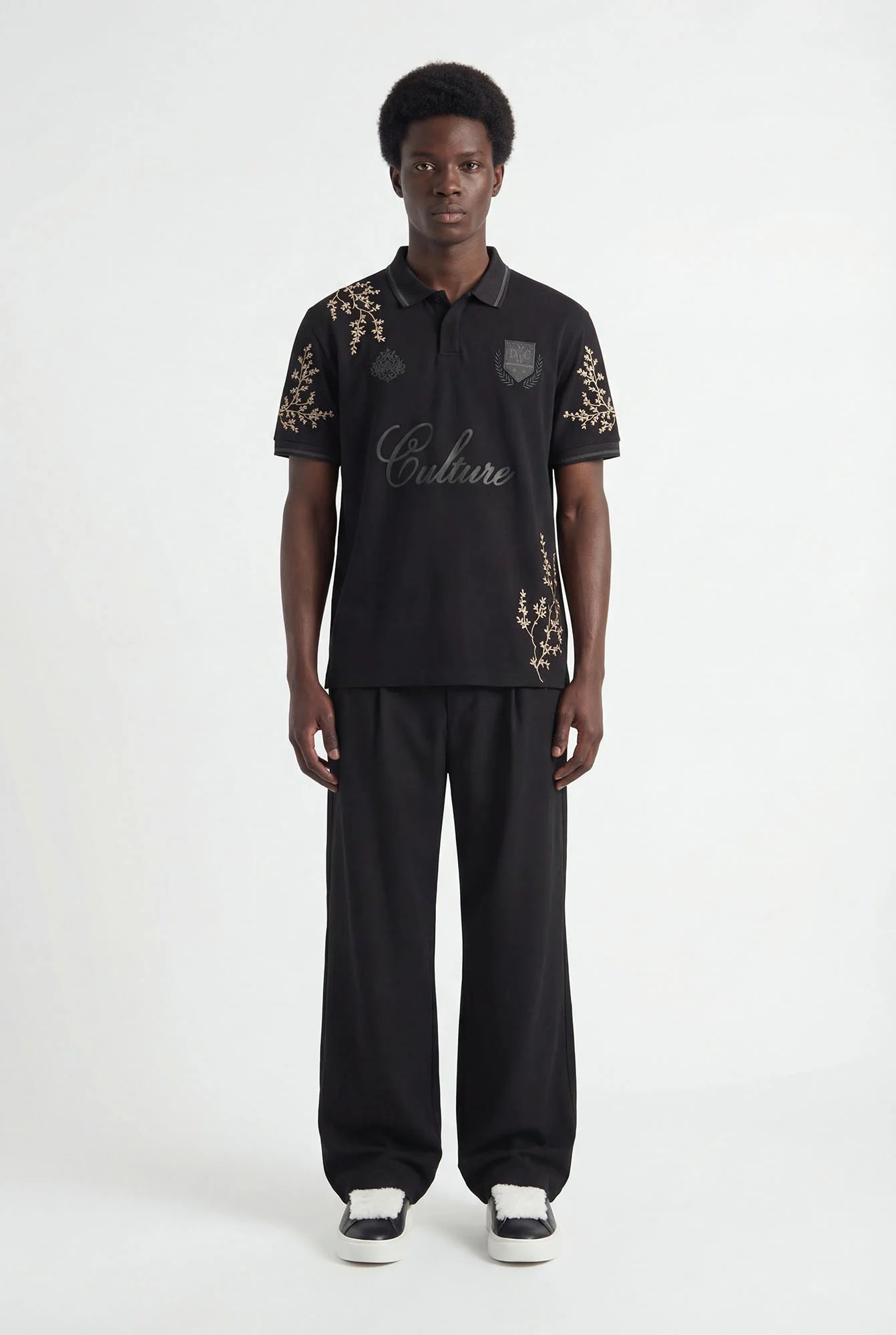 T-shirt Momohana Football Black