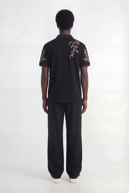 T-shirt Momohana Football Black