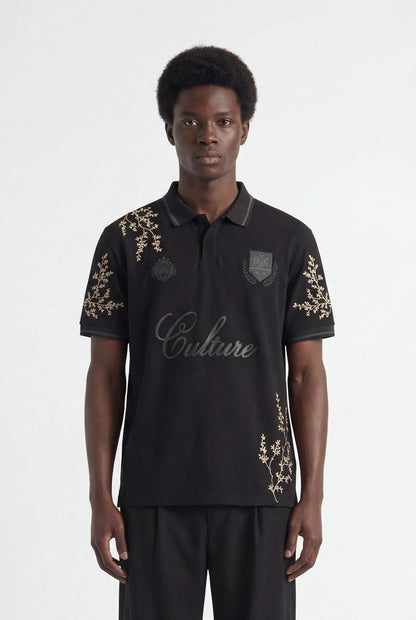 T-shirt Momohana Football Black