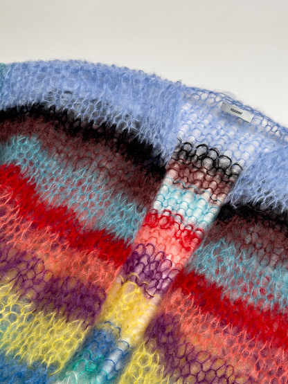 Cardigan Mohair Stripes Prisma