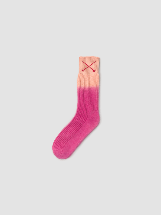 Cashmere Socks Dip Day Rose & Mandarin