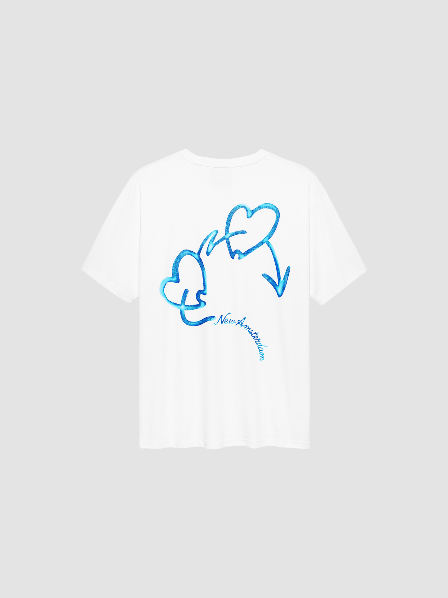 T-shirt Love Connect White