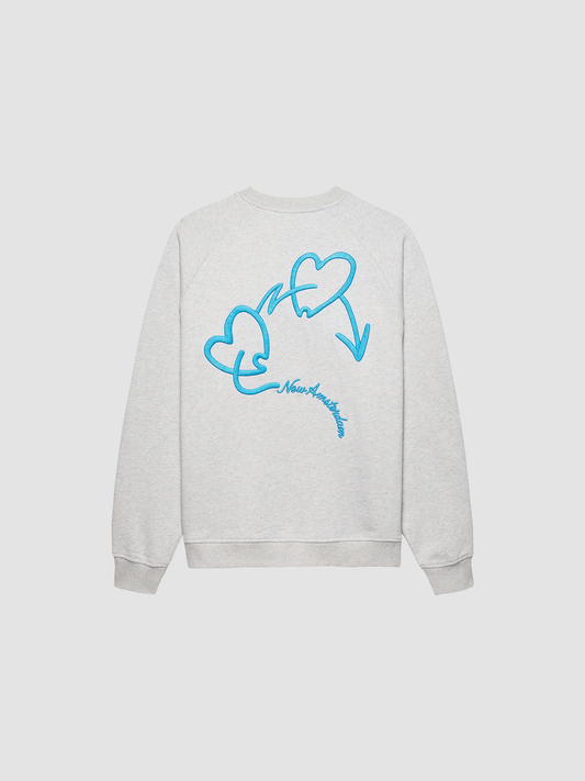 Sweatshirt Love Connect Grey