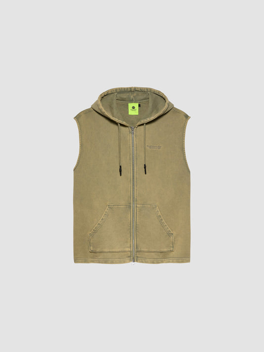 Hoodie Sleeveless Dune