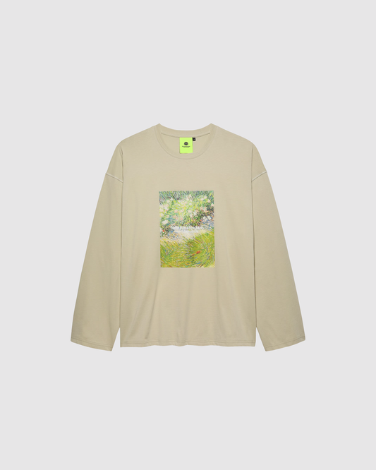 Tričko Tall Grass Longsleeve Olive
