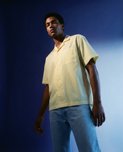 Shirt Wijk Stripe Yellow