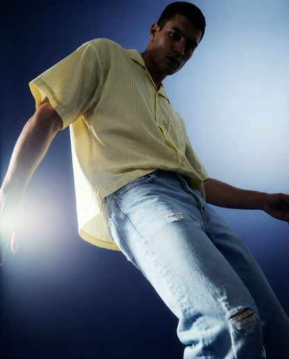 Shirt Wijk Stripe Yellow