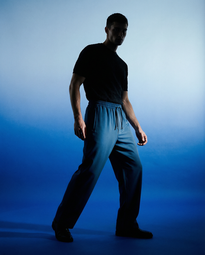 Trousers Work Blue
