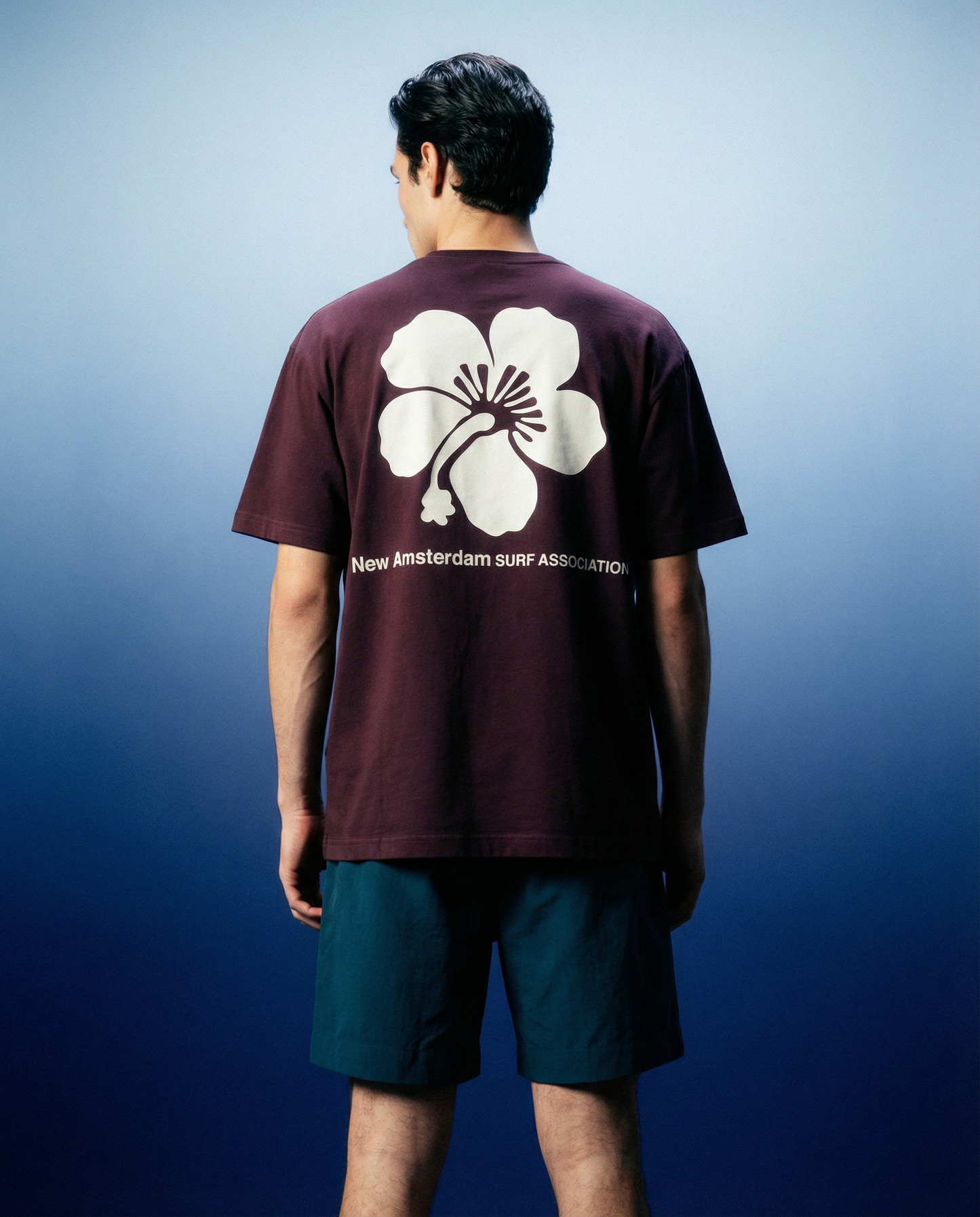 T-shirt Hibiscus Walnut