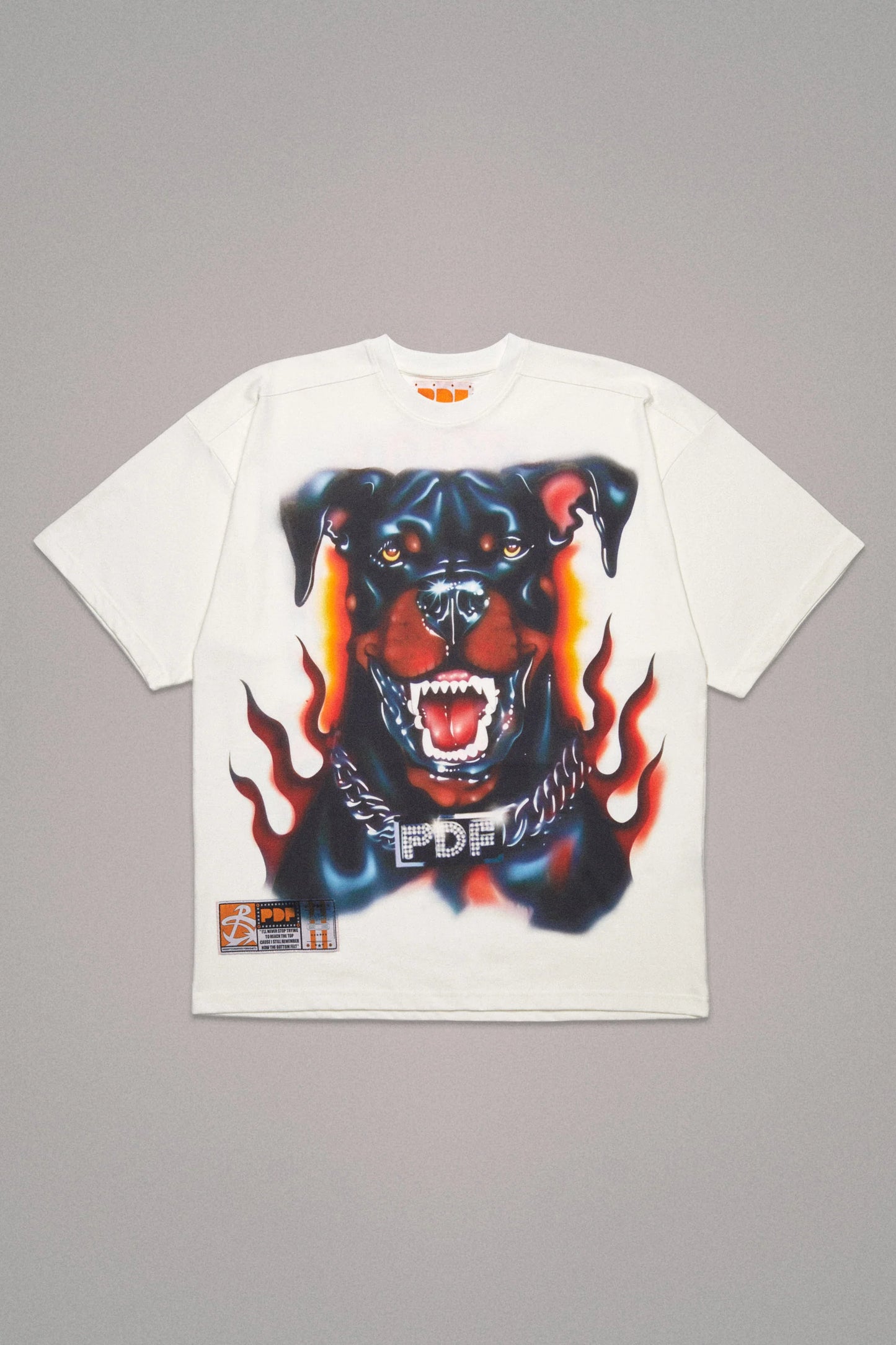 T-shirt The Dog White