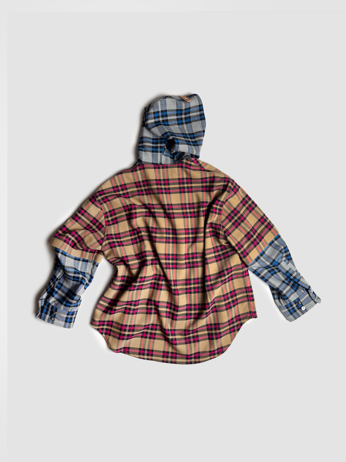 Hoodie Raf Mustard Plaid