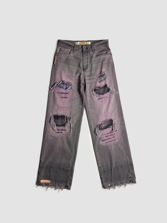 Jeans Rich Kid Pink & Grey