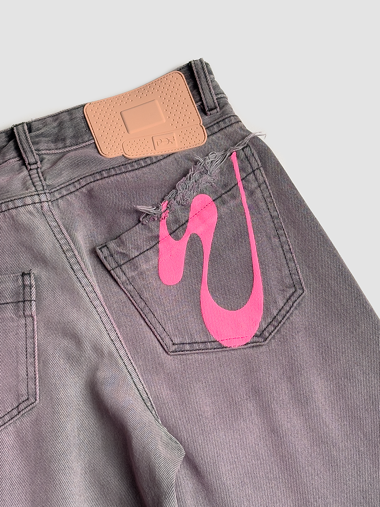 Jeans Rich Kid Pink & Grey