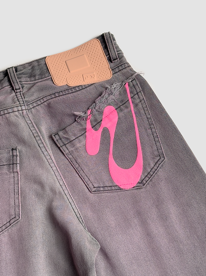 Jeans Rich Kid Pink & Grey