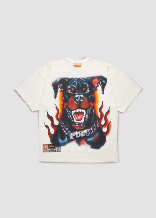 T-shirt The Dog White