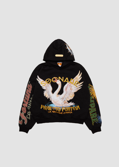 Hoodie Progetto Mirabella Black
