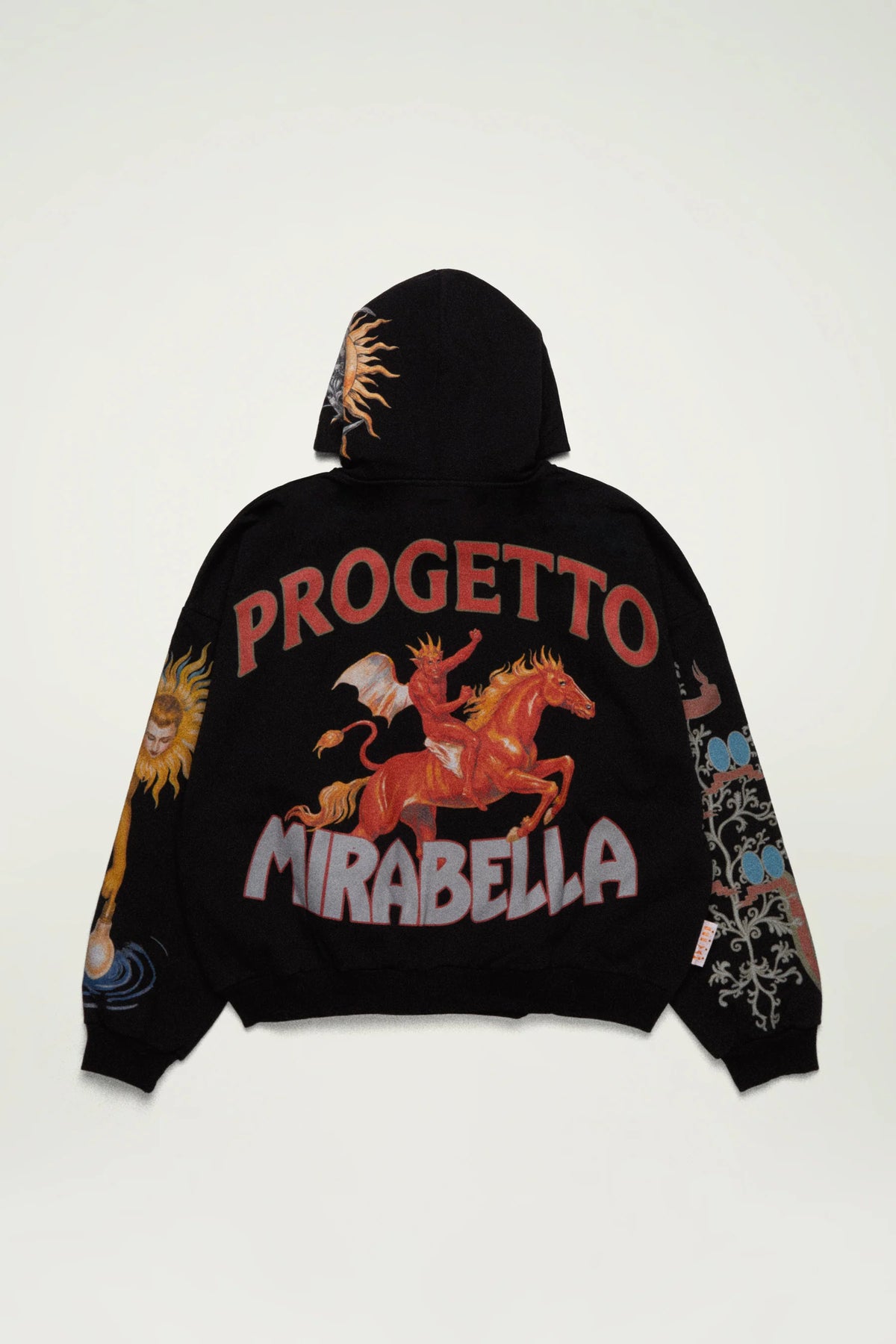 Hoodie Progetto Mirabella Black