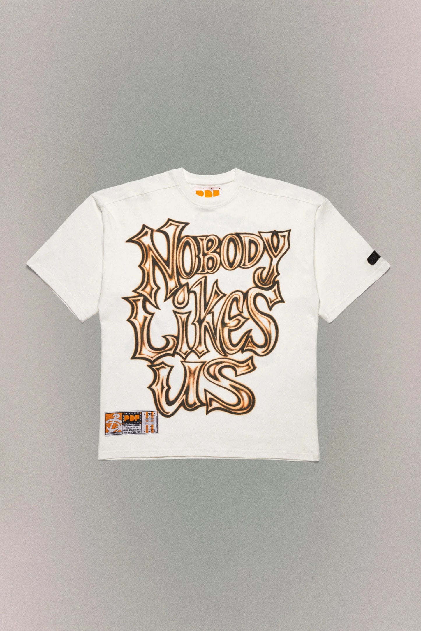 T-shirt Nobody Likes Us White