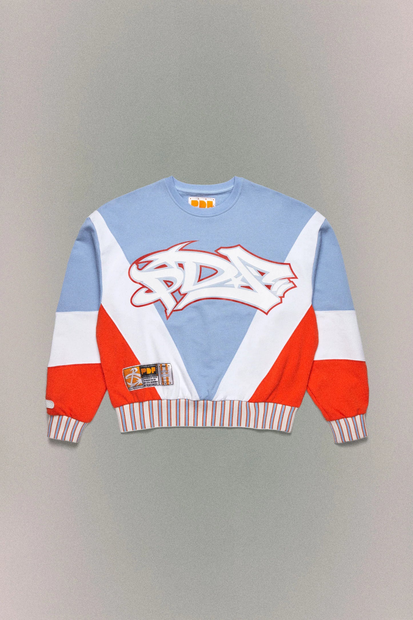 Sweatshirt Logo Blue & Orange